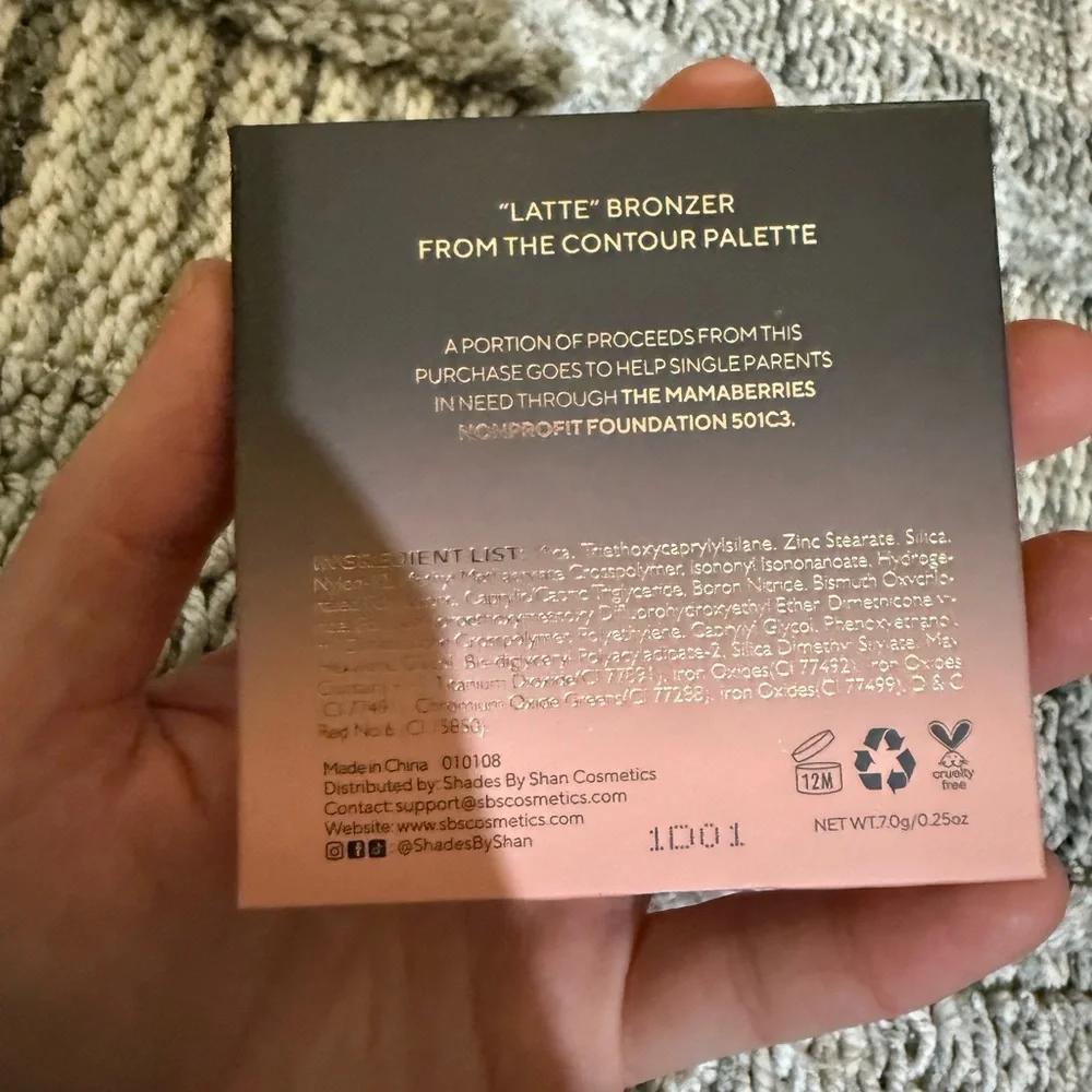 New Radiant Glow Compact Powder shades by Shan bronzer contour